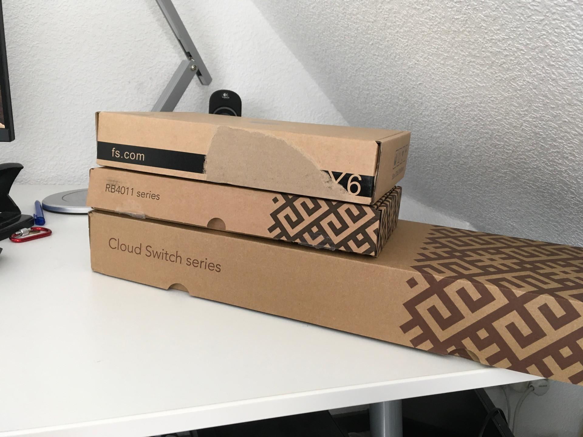 MikroTik boxes